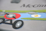 Gray Airplane Tote bag | Personalized Boys Tote