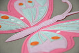 Gray Medium Butterfly Tote, Girls Preschool tote Bag