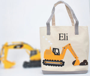 Personalized Large Digger Tote